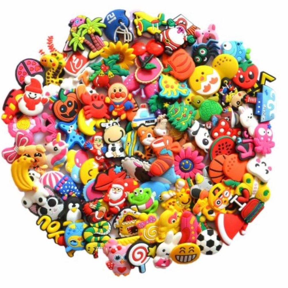 CROC CHARM MYSTERY PACK! INCLUDES 2 CHARMS PER PAC